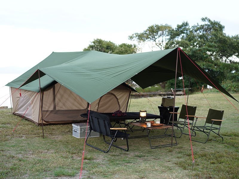 camping tent with awning Base Camp Awning