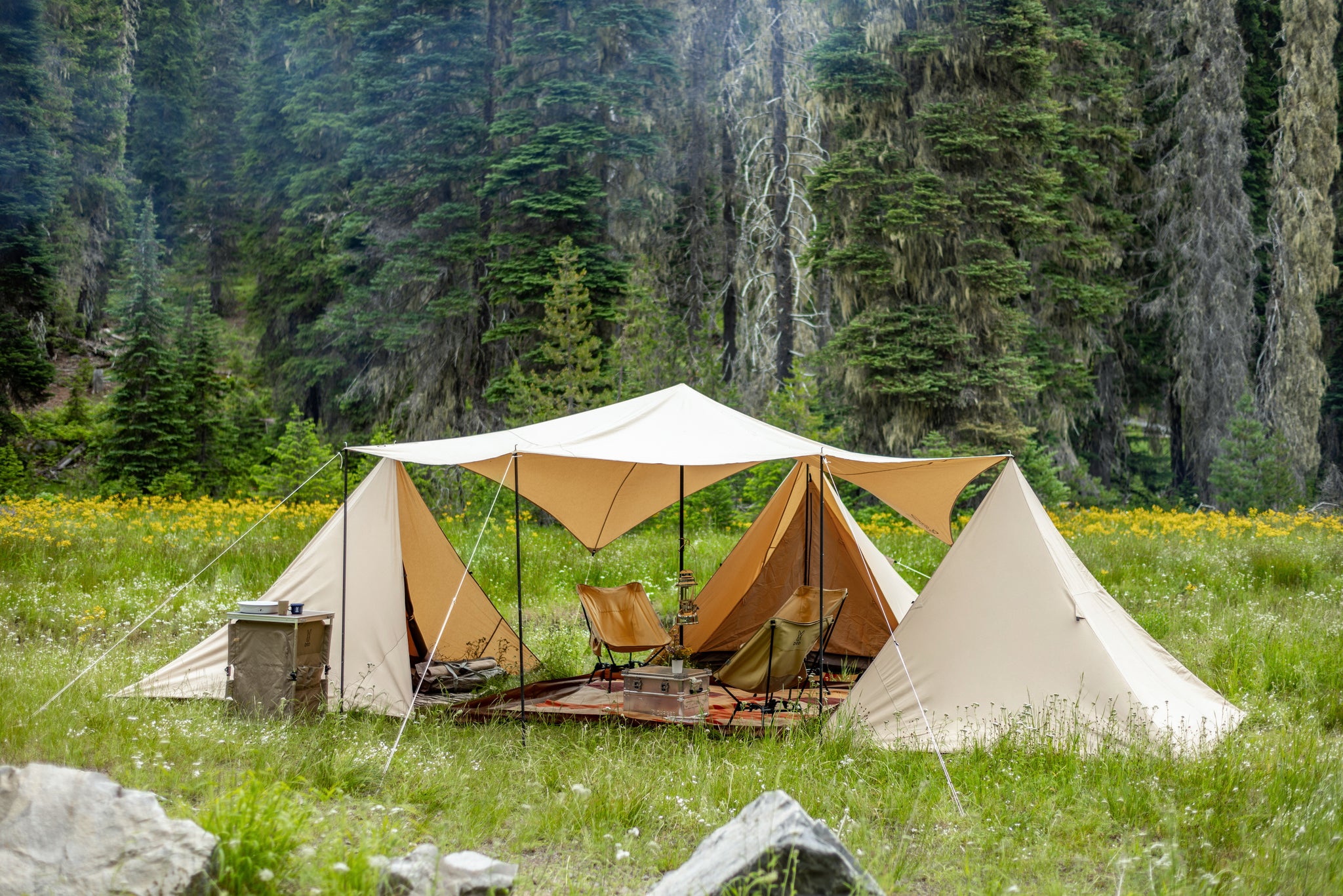 tent village Chimaki Village