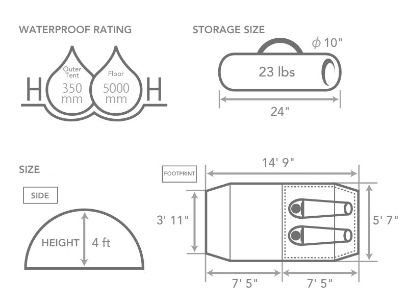 Kamaboko Tent Solo