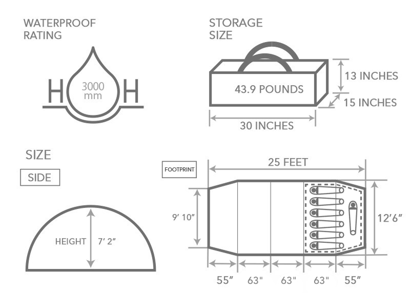 Kamaboko Super Tent (L)