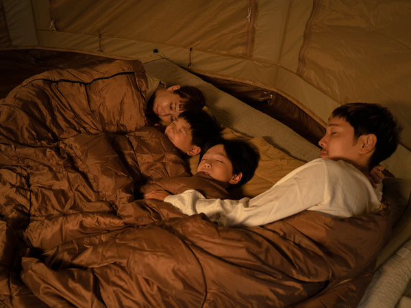 Quadruple-Sized Family Sleep System | Sleeping Bag | DOD