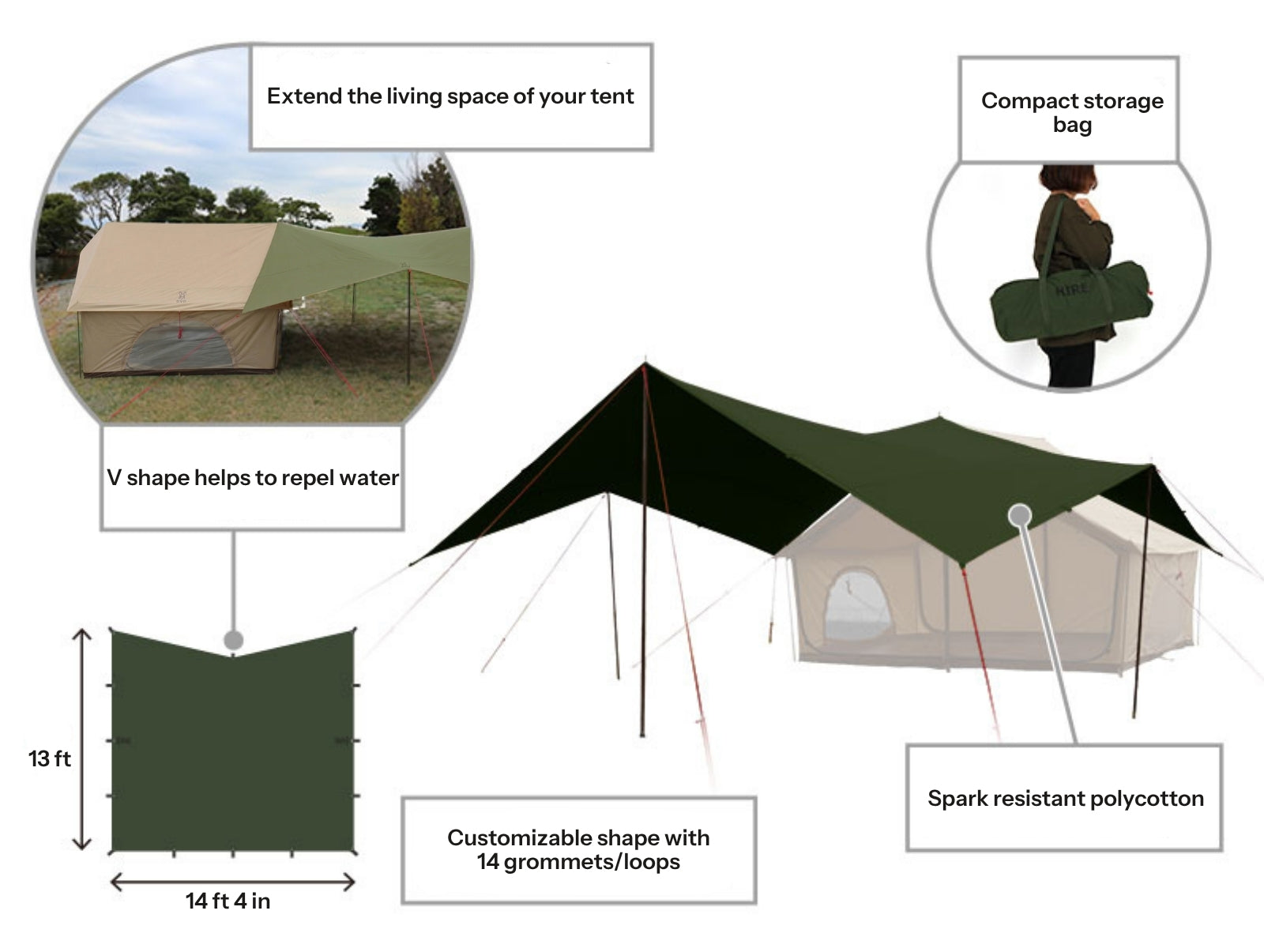 Home + Awning Bundle