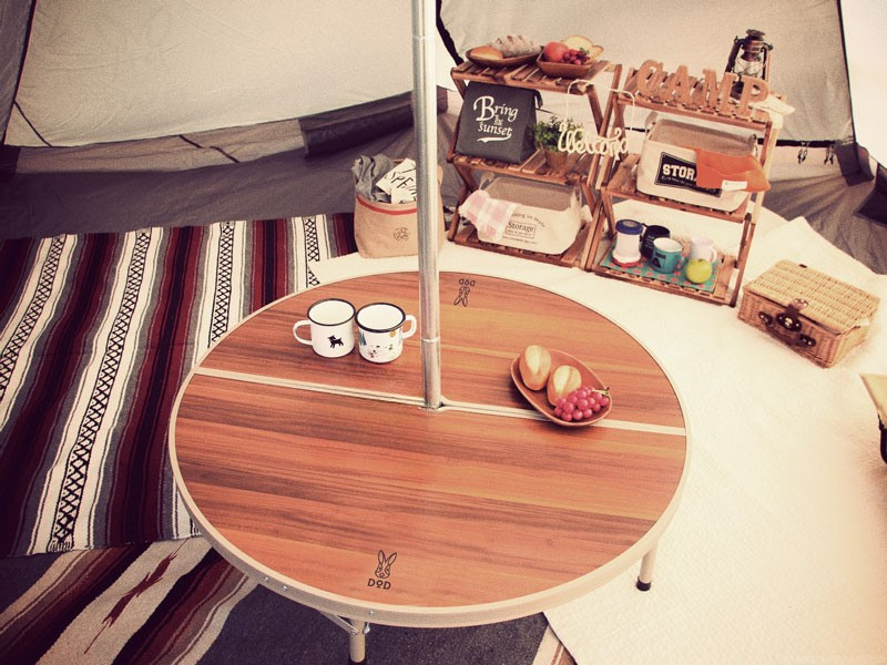 One Pole Tent Table