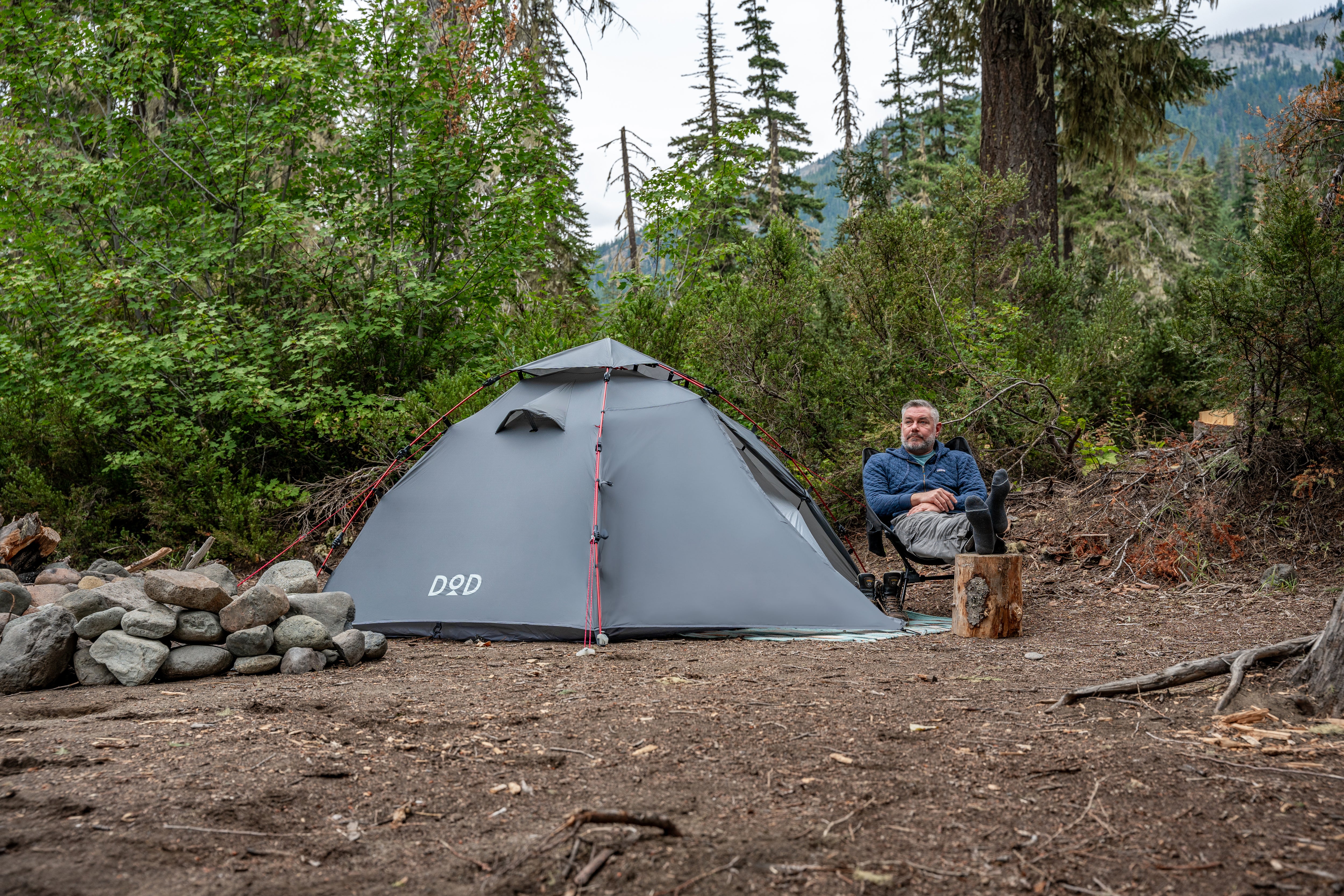 sid　DOD THE ONE TOUCH TENT L THE 1Pull Dome Tent
