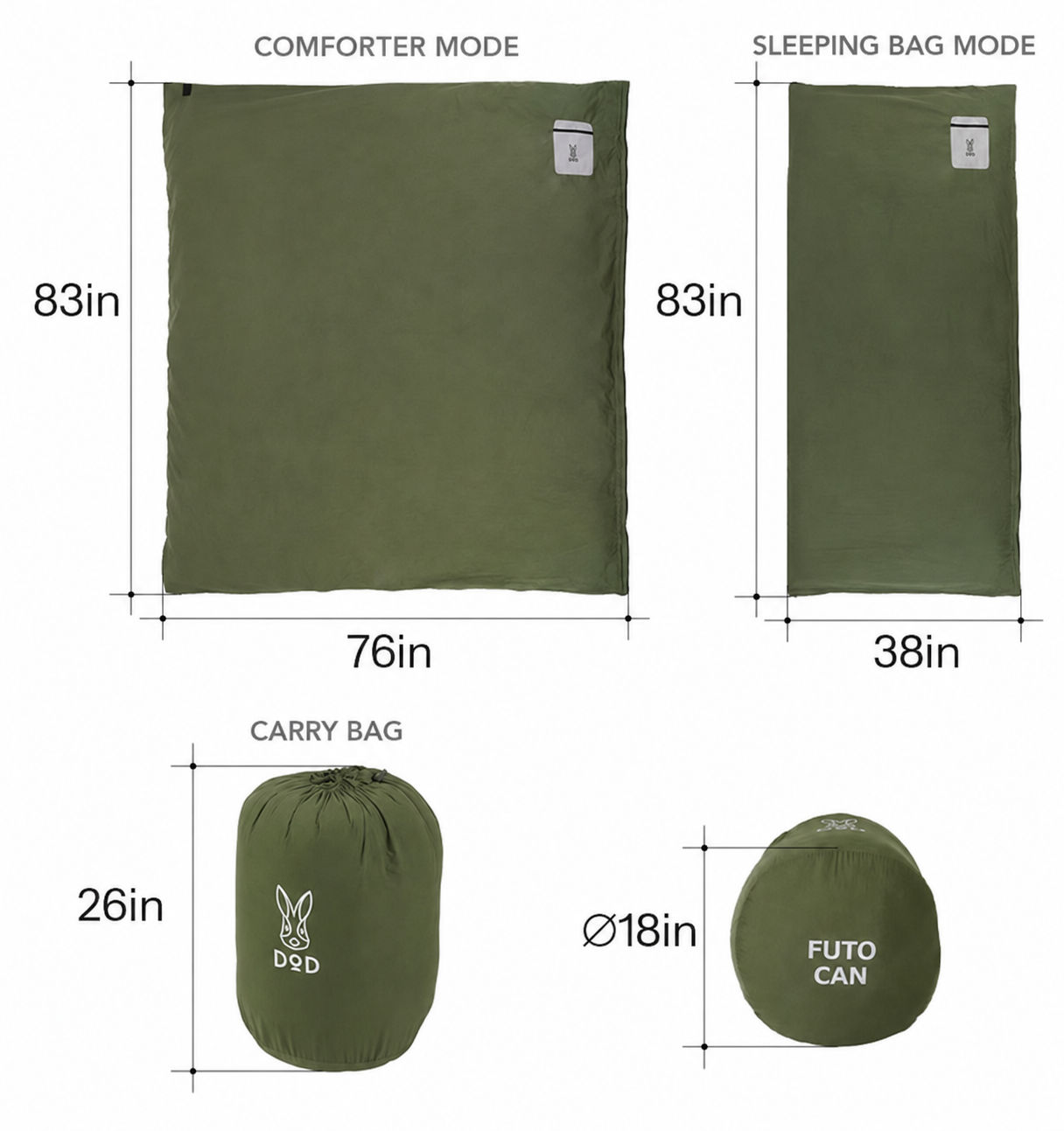 Comforter Converter