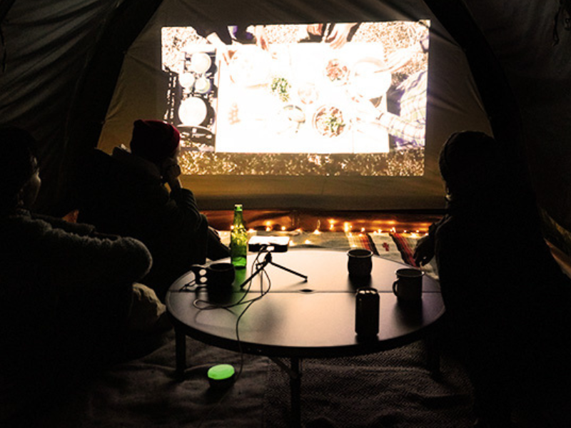 One Pole Tent Table