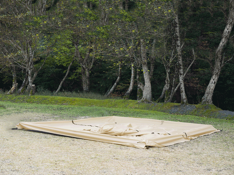 raised tent RX Pyramid Tent (L) Tan