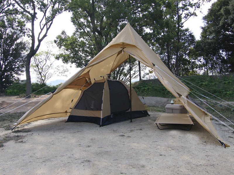 tent with flysheet RX Pyramid Tent (L) Tan