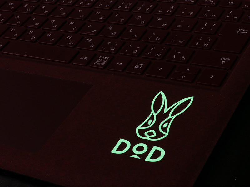 Glowing Logo Sticker - DOD Outdoors
