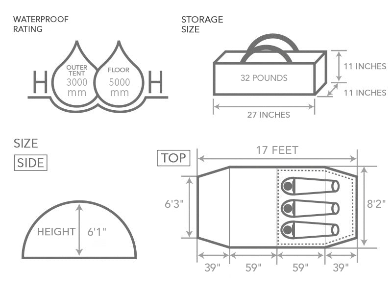 Kamaboko Super Tent (S)