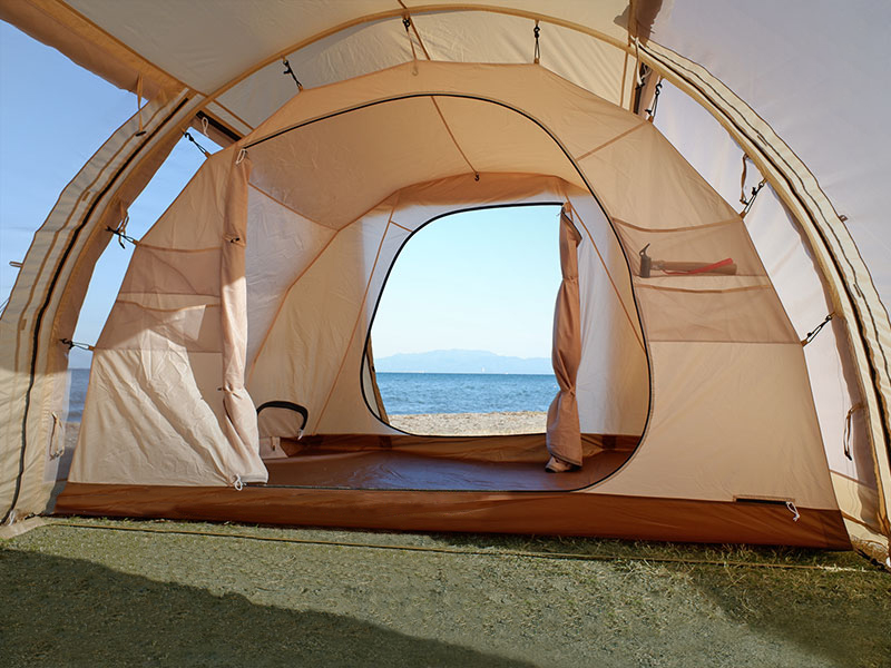 DOPPELGANGER - DOD KAMABOKO TENT 3(M) タン DoD Kamaboko Tent 3 M - Tan – Montanic Adventure Store