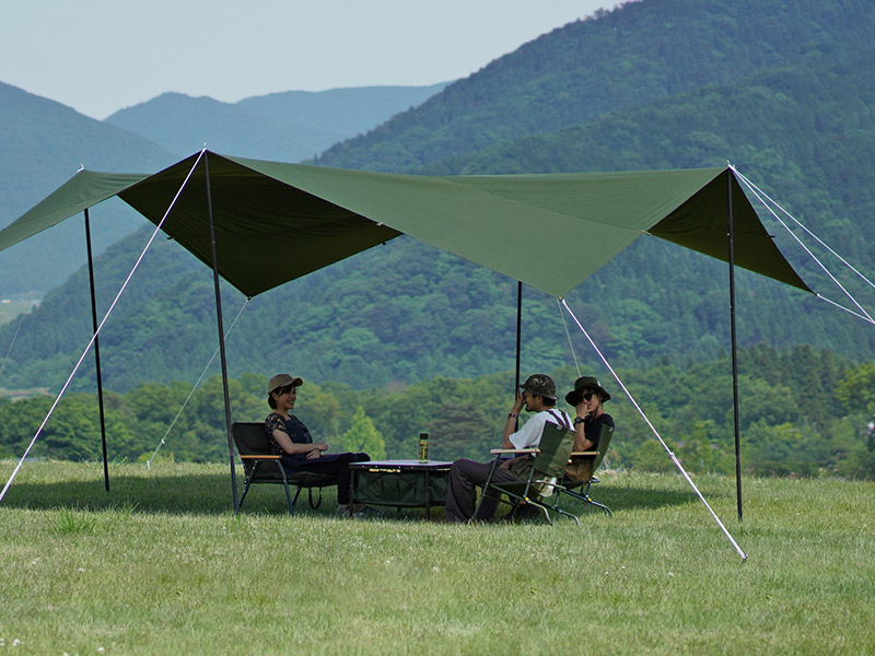 Camp Shelters, Japanese Camping Tents
