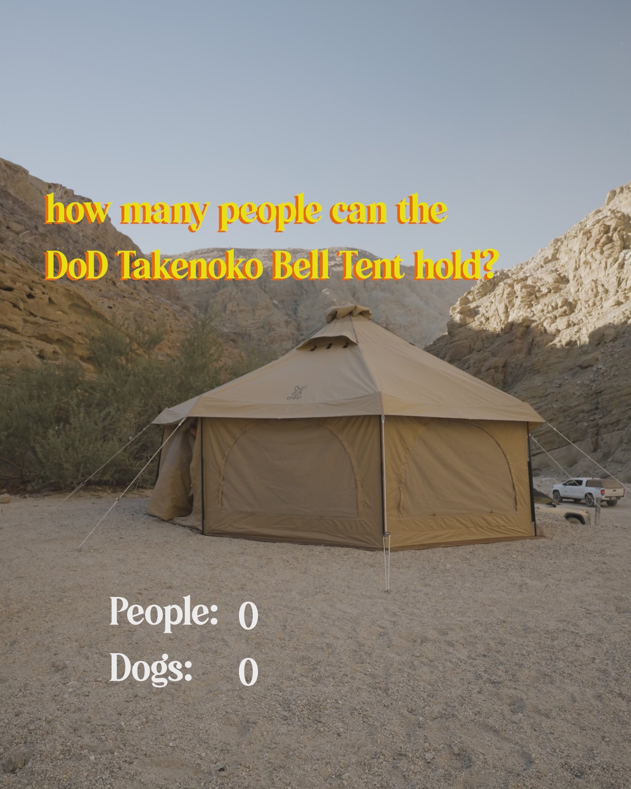 Takenoko Bell Tent