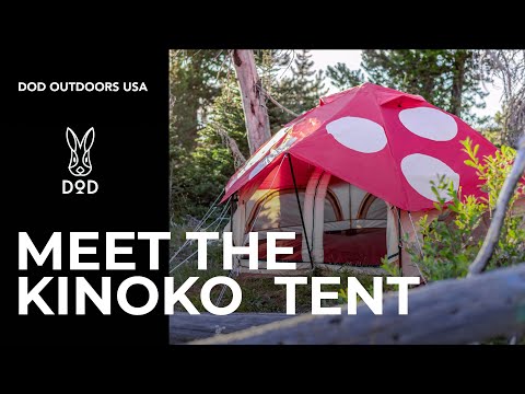 DOD キノコテント　KINOKO TENT キノコテント（レッド） T4-610-RD - DOD（ディーオーディー