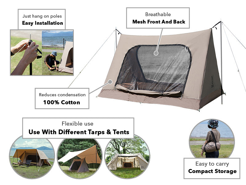 低価正規品】 ヤフオク! - DOD ワラビーテント WALLABY TENT セット